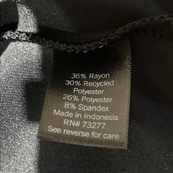 Black Crop Oversized T-Shirt - thick - Picture 2 of 2